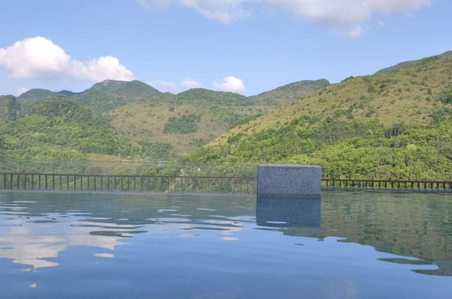 华蓥山3号楼 室外土建泳池