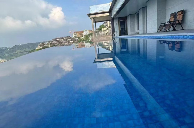 春风渡 室外土建泳池