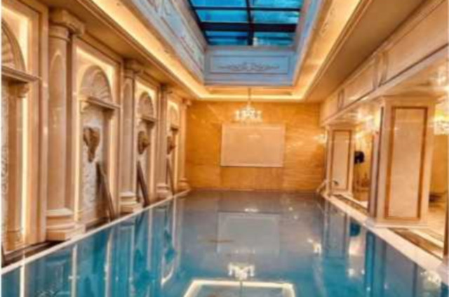 庆隆山外山 室内土建泳池